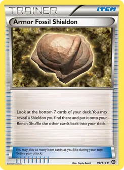 Armor Fossil Shieldon - Steam Siege