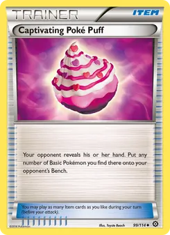 Captivating Poké Puff - Steam Siege