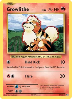 Growlithe - Evolutions