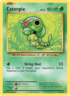 Caterpie - Evolutions