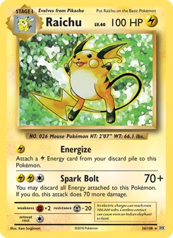 Raichu - Evolutions