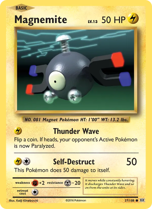 Magnemite - Evolutions Pokemon Card