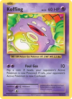 Koffing - Evolutions