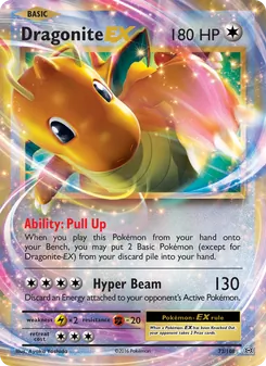 Dragonite EX - Evolutions