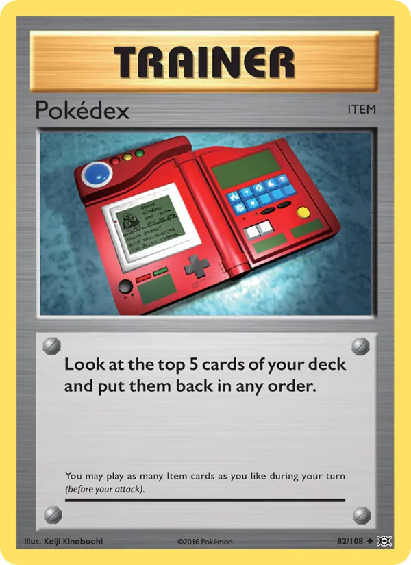 Pokédex - Evolutions Pokemon Card