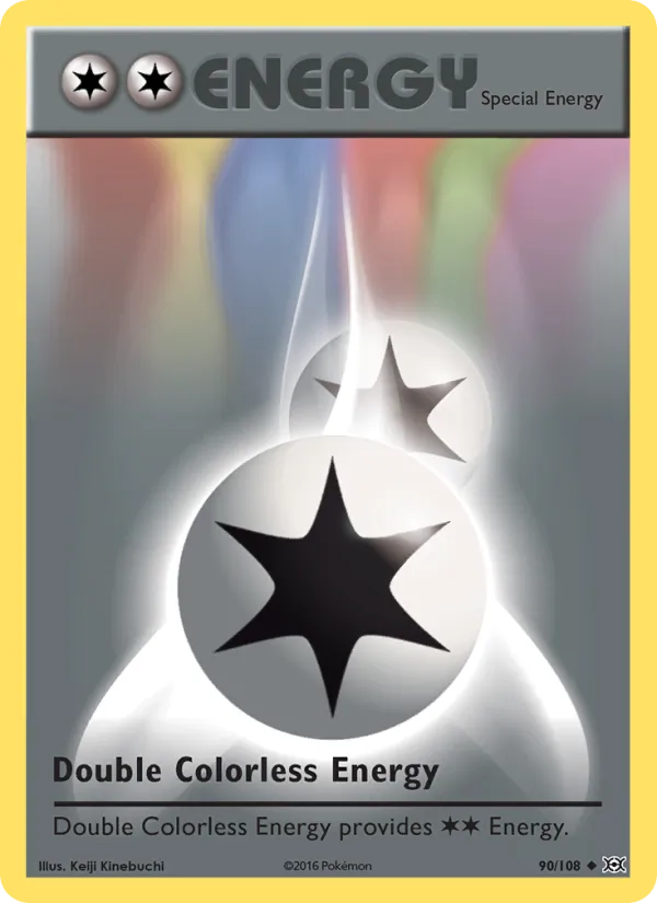 Double Colorless Energy - Evolutions Pokemon Card