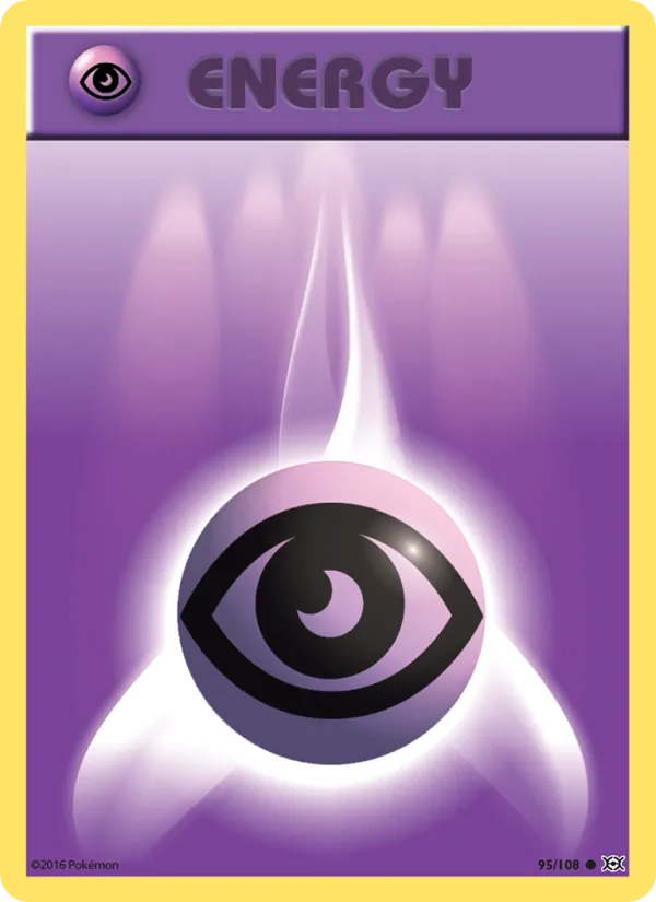 Psychic Energy - Evolutions Pokemon Card