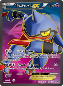 Toxicroak EX - Flashfire