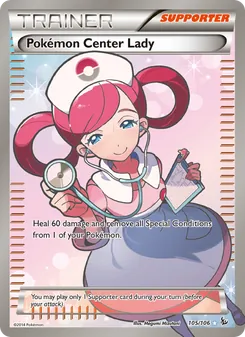 Pokémon Center Lady - Flashfire
