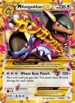 M Kangaskhan EX - Flashfire