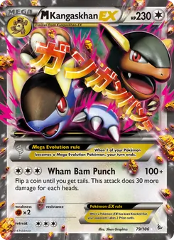 M Kangaskhan EX - Flashfire