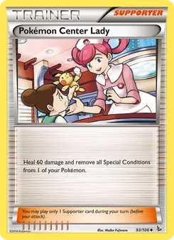 Pokémon Center Lady - Flashfire