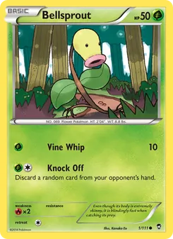 Bellsprout - Furious Fists