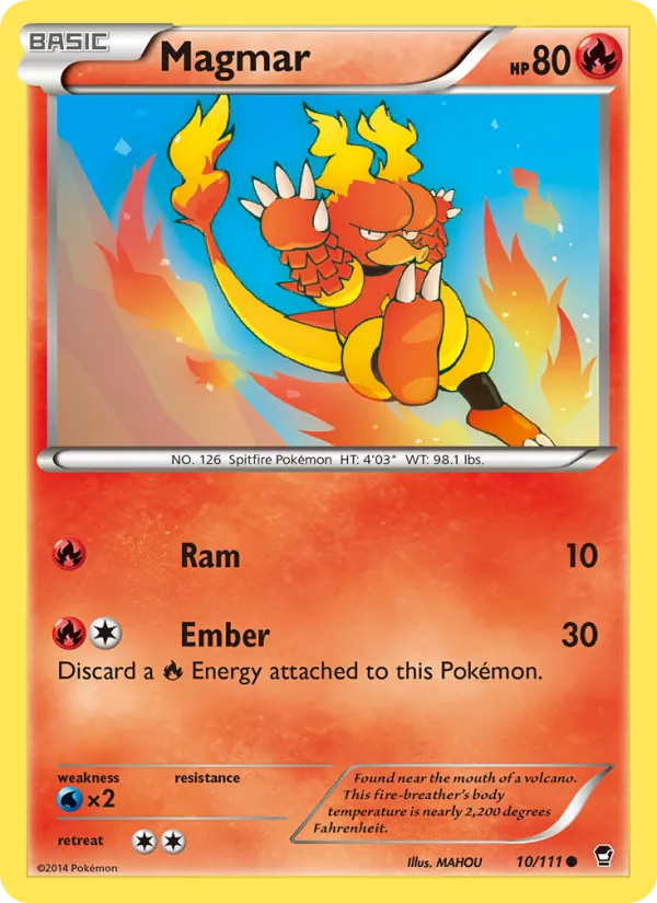 Magmar - Furious Fists Pokemon Card