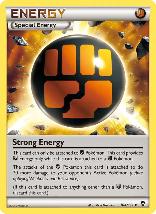Strong Energy - Furious Fists Pokemon Card