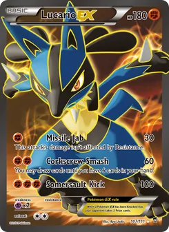 Lucario EX - Furious Fists