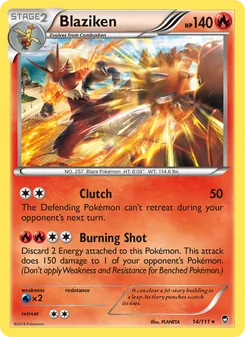 Blaziken - Furious Fists