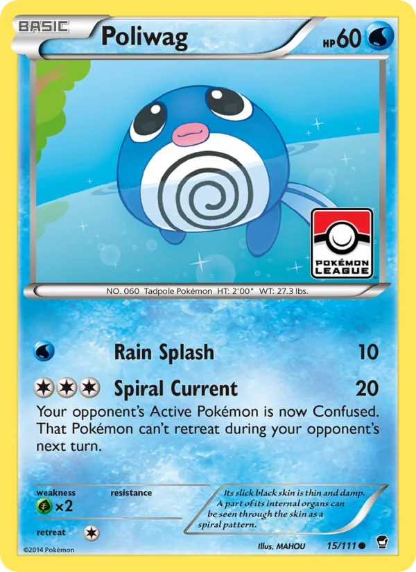 Poliwag - Furious Fists Pokemon Card