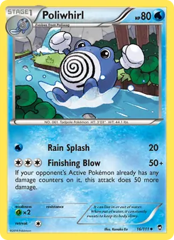 Poliwhirl - Furious Fists
