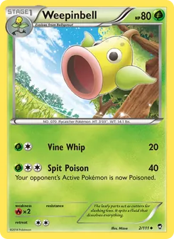 Weepinbell - Furious Fists