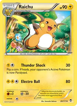 Raichu - Furious Fists