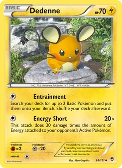 Dedenne - Furious Fists