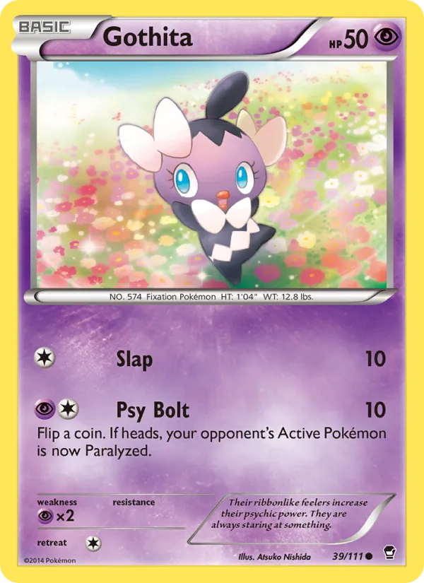 Gothita - Furious Fists Pokemon Card