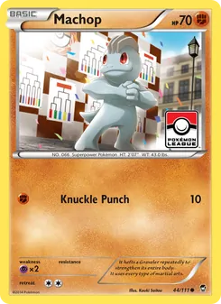 Machop - Furious Fists