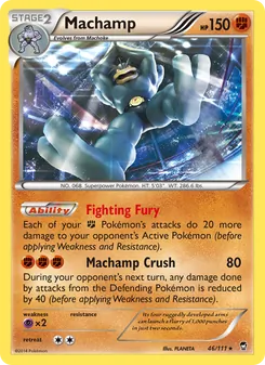 Machamp - Furious Fists