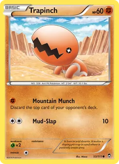 Trapinch - Furious Fists