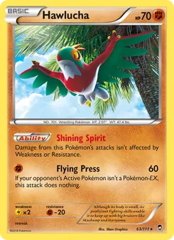 Hawlucha - Furious Fists