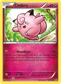 Clefairy - Furious Fists