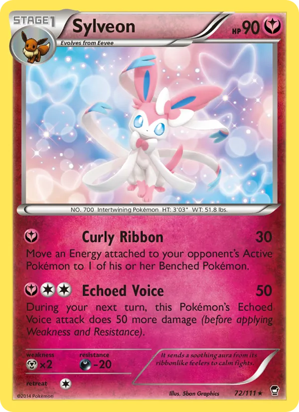 Sylveon - Furious Fists Pokemon Card