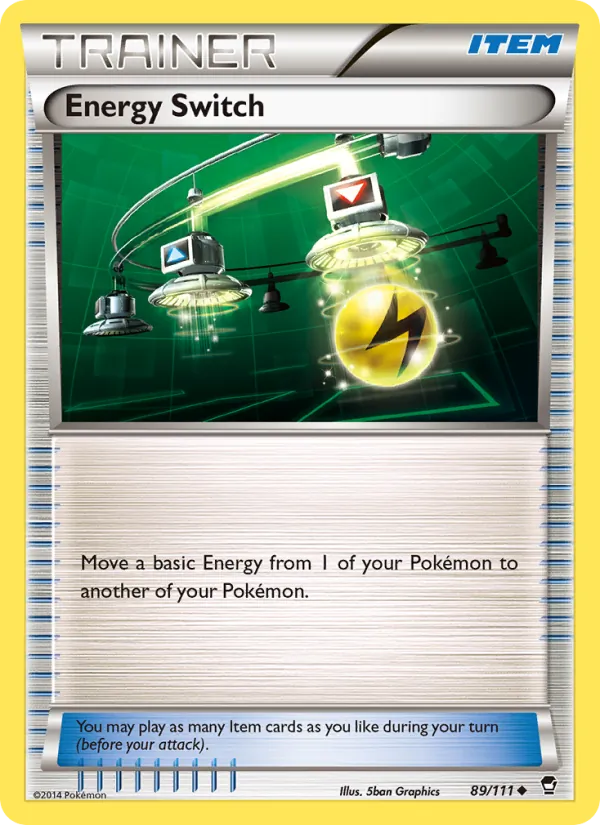 Energy Switch - Furious Fists Pokemon Card