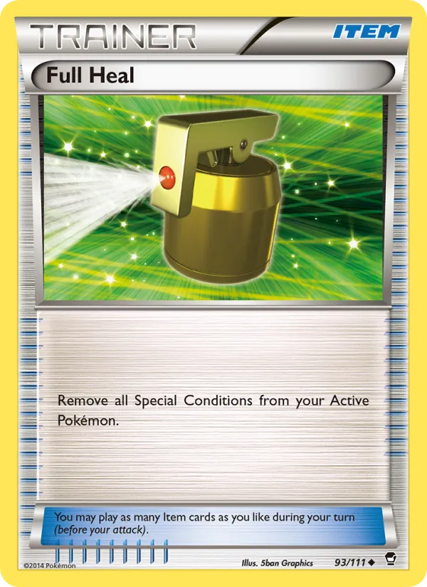 Full Heal - Furious Fists Pokemon Card