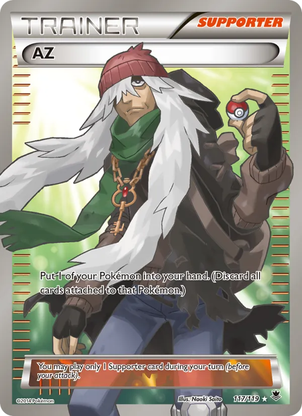 AZ - Phantom Forces Pokemon Card