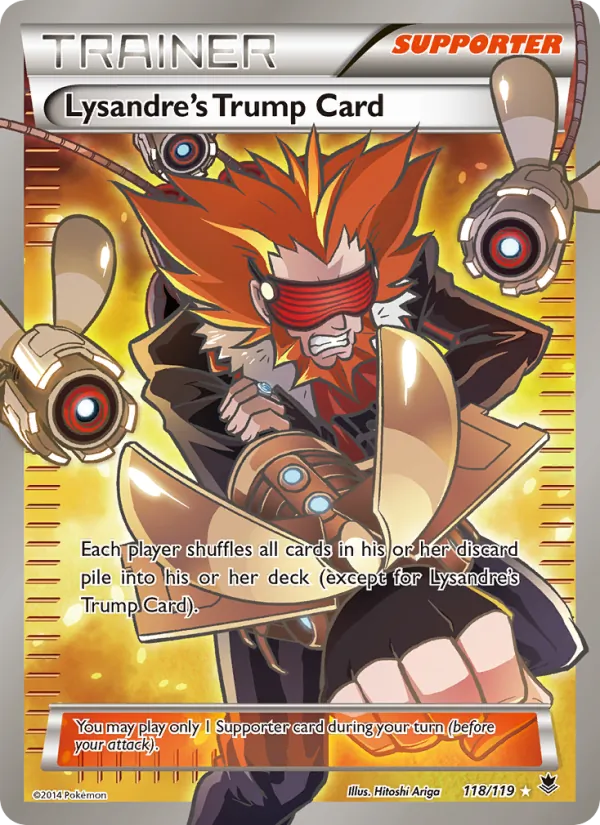 Lysandre's Trump Card - Phantom Forces Pokemon Card