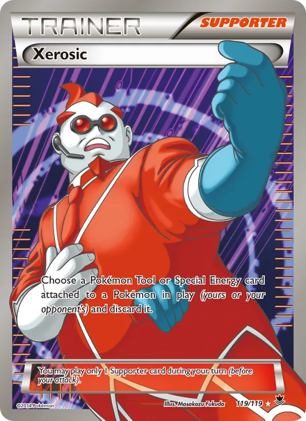 Xerosic - Phantom Forces Pokemon Card