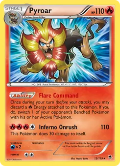 Pyroar - Phantom Forces
