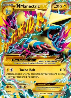 M Manectric EX - Phantom Forces