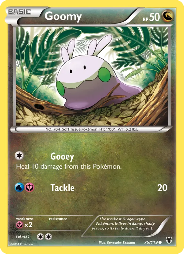 Goomy - Phantom Forces Pokemon Card