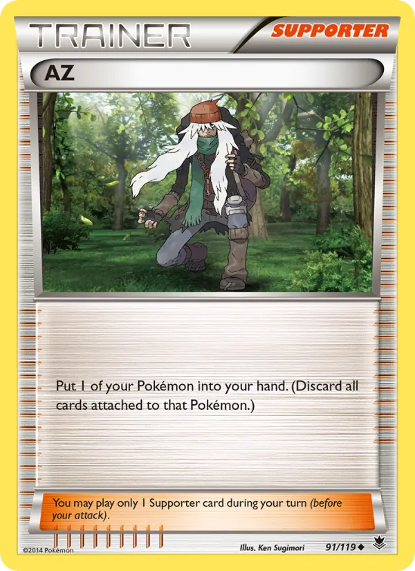 AZ - Phantom Forces Pokemon Card