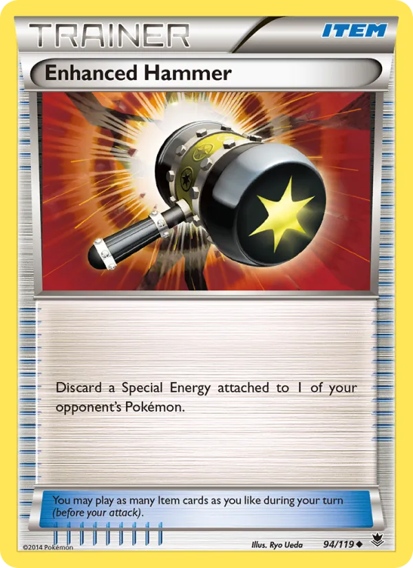Enhanced Hammer - Phantom Forces Pokemon Card