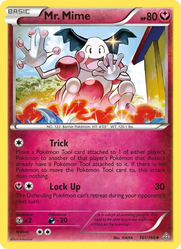 Mr. Mime - Primal Clash Pokemon Card