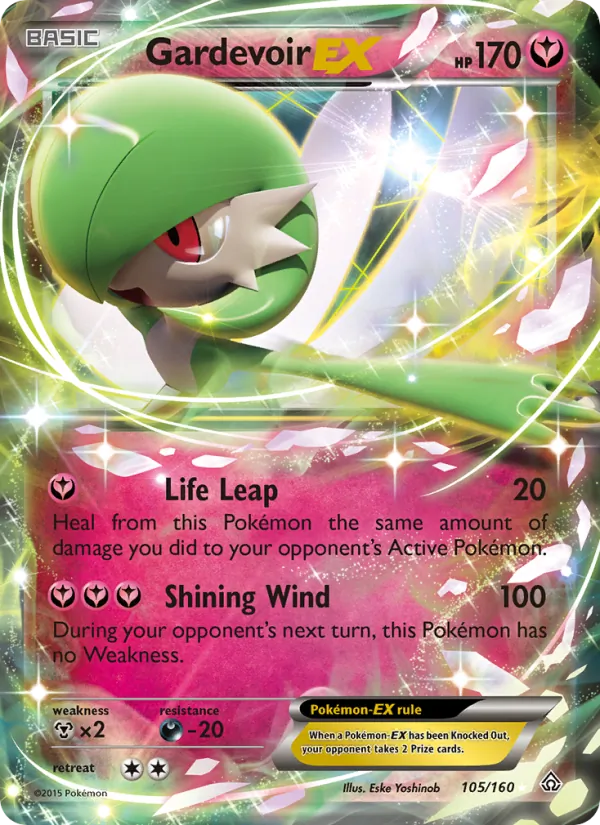 Gardevoir EX - Primal Clash Pokemon Card