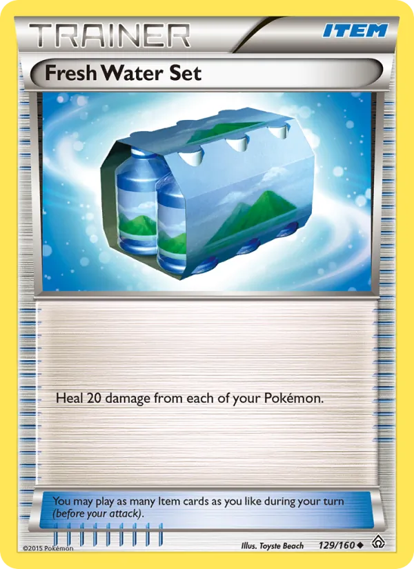 Fresh Water Set - Primal Clash Pokemon Card