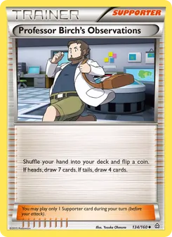 Professor Birch's Observations - Primal Clash