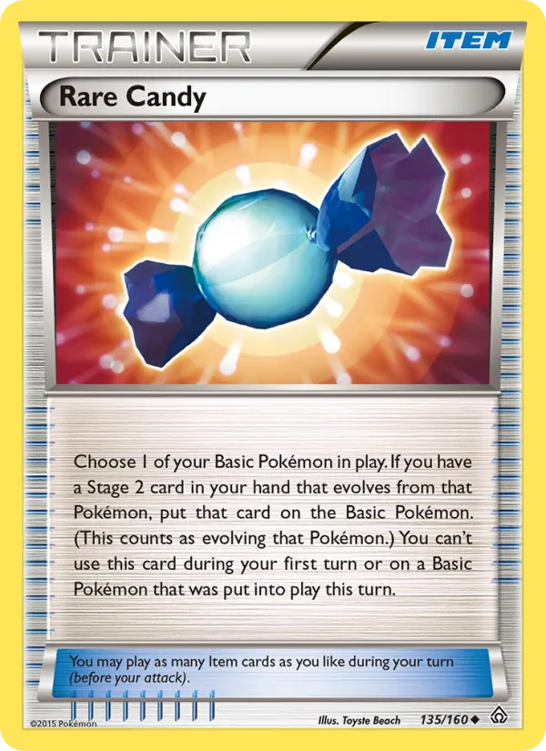 Rare Candy - Primal Clash Pokemon Card