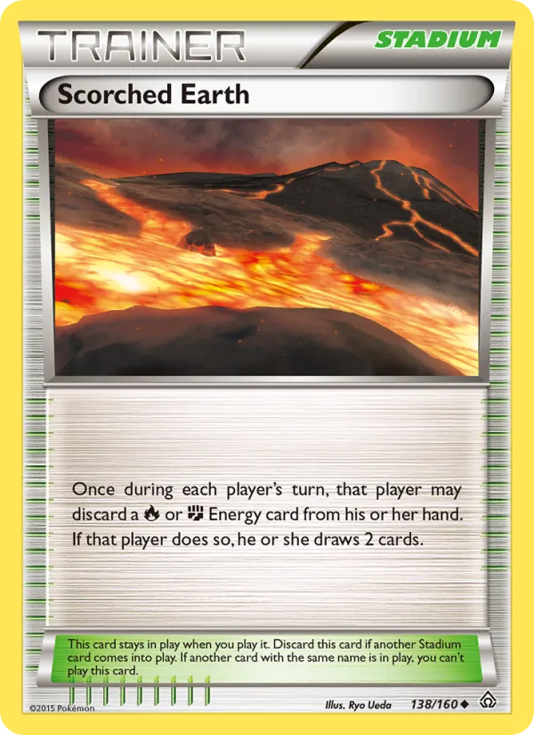 Scorched Earth - Primal Clash Pokemon Card