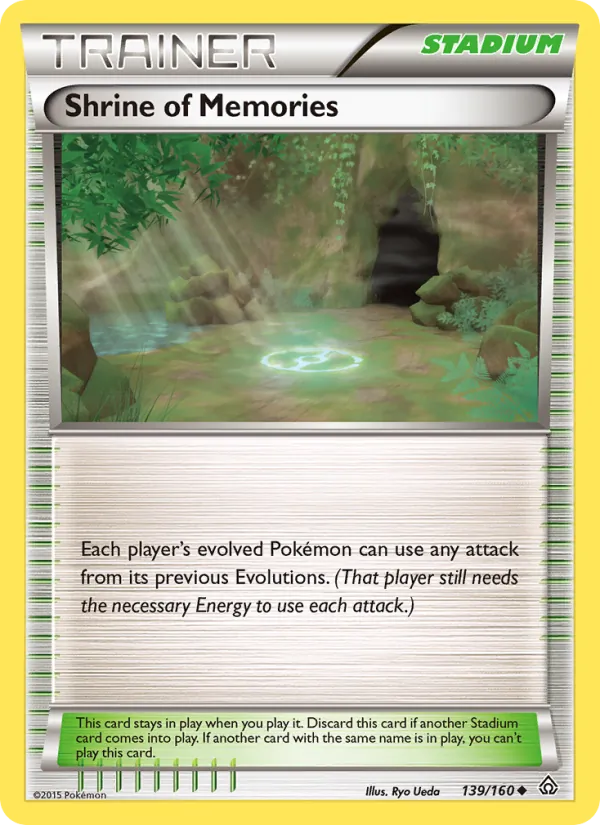 Shrine of Memories - Primal Clash Pokemon Card